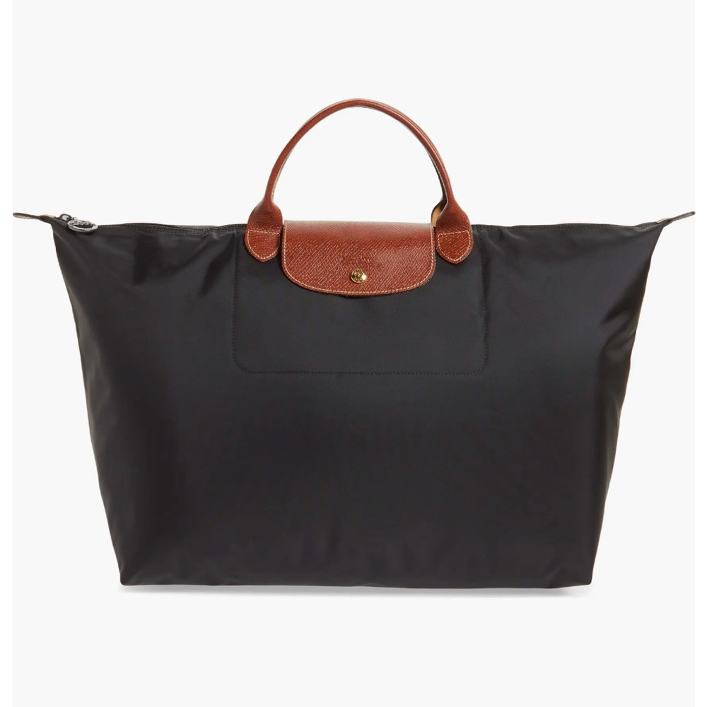 LongChamp Small Le Pliage Original Travel Bag Black Nylon